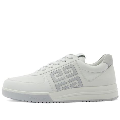 givenchy low sneaker sitzing|Givenchy white and grey sneakers.